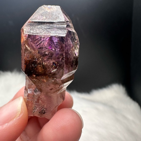 Super 7 Amethyst Smokey Scepter - Picture 5 of 13